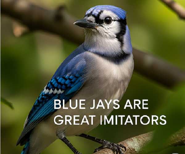 Blue Jays Are Great Imitators