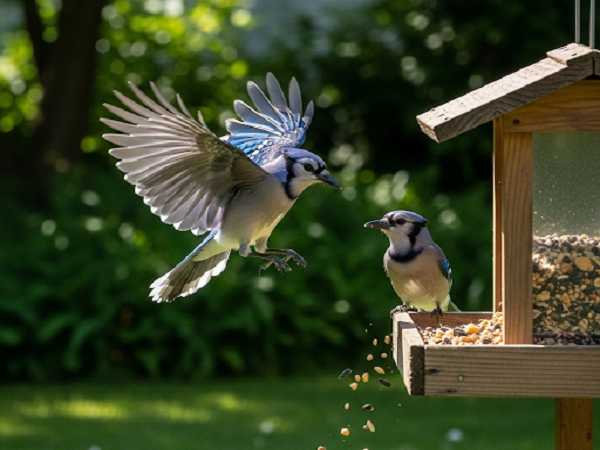 Blue Jays Backyard Visitors