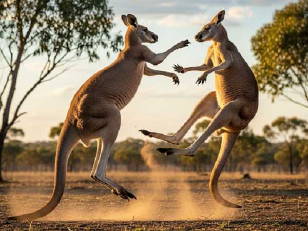 Kangaroos Are Good Fighters