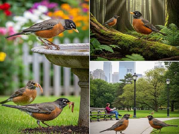 Robins Are Found in Many Places