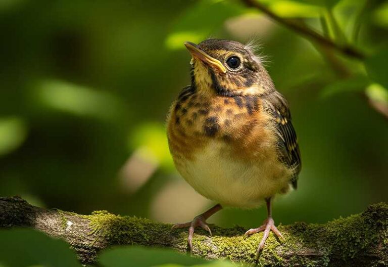 What to Feed a Baby Robin Bird